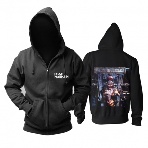 Collectibles Iron Maiden Band Hoodie Jacket Pullover