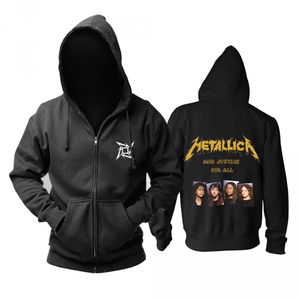 metallica justice for all hoodie