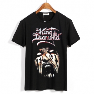 Merchandise T-Shirt King Diamond Fangs Black
