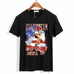 T-shirt Led Zeppelin Stars N Stripes Idolstore - Merchandise and Collectibles Merchandise, Toys and Collectibles 2