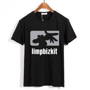 T-shirt Limp Bizkit Logo Black Idolstore - Merchandise and Collectibles Merchandise, Toys and Collectibles