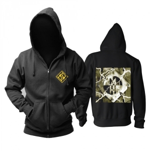 Machine Head Hoodie Logo Black Apparel Pullover Idolstore - Merchandise and Collectibles Merchandise, Toys and Collectibles 2