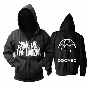 BMTH Hoodie Bring Me The Horizon Rock Doomed Pullover Idolstore - Merchandise and Collectibles Merchandise, Toys and Collectibles 2