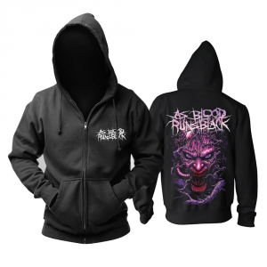 Collectibles Hoodie As Blood Runs Black The Nightmare Pullover