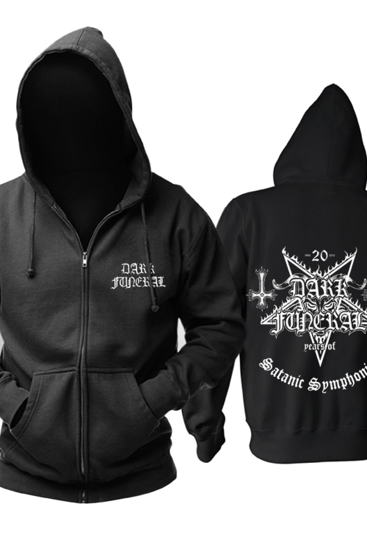 Buy Hoodie Dark Funeral Satanic Symphonies - IdolStore
