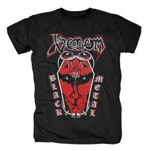 Merchandise T-Shirt Venom Black Metal Coffin