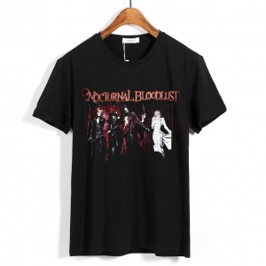 Merch T-Shirt Nocturnal Bloodlust Deathcore Band