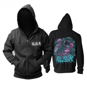 Collectibles Hoodieas Blood Runs Black Jellyfish Pullover