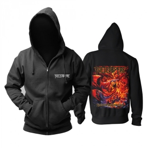 Merchandise Hoodie Fueled By Fire Trapped In Perdition Pullover