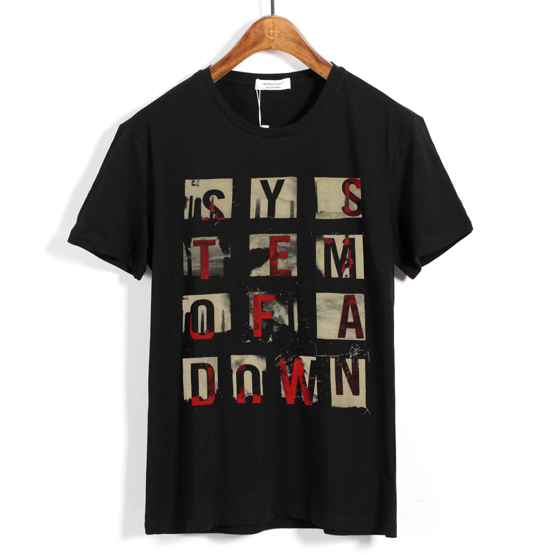 Collectibles T-Shirt System Of A Down System Black