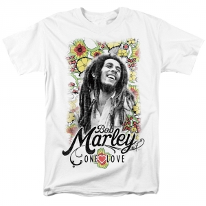 T-shirt Bob Marley One Love White Idolstore - Merchandise and Collectibles Merchandise, Toys and Collectibles 2