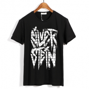 T-shirt Silverstein Logo Black Idolstore - Merchandise and Collectibles Merchandise, Toys and Collectibles 2