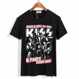 T-shirt Kiss Party Every Day Idolstore - Merchandise and Collectibles Merchandise, Toys and Collectibles 2
