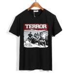 Merch T-Shirt Terror Live By The Code