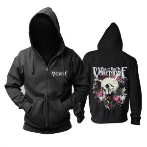 Hoodie Bullet For My Valentine Punk Rose Pullover Idolstore - Merchandise and Collectibles Merchandise, Toys and Collectibles 2