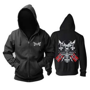 Hoodie Mayhem 1984 2009 Logo Pullover Idolstore - Merchandise and Collectibles Merchandise, Toys and Collectibles 2