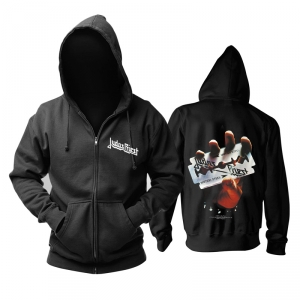 Hoodie Judas Priest British Steel Pullover Idolstore - Merchandise and Collectibles Merchandise, Toys and Collectibles 2