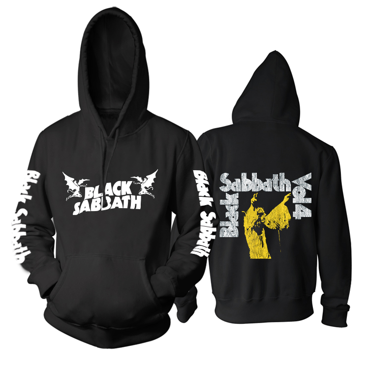 Hoodie Black Sabbath Vol. 4 Black Pullover - Idolstore - Merchandise And  Collectibles