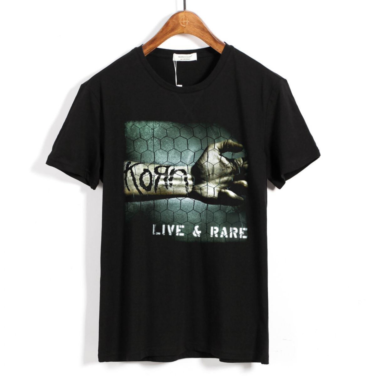 Buy T-shirt Korn Live And Rare Metal - IdolStore