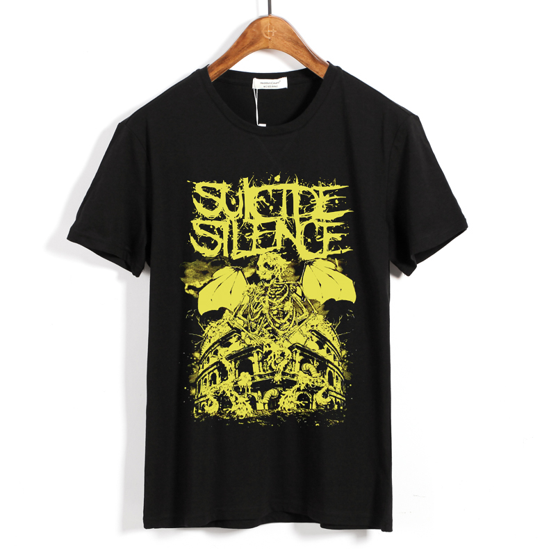 Merchandise T-Shirt Suicide Silence Deathcore Black