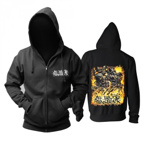 Collectibles Hoodie As Blood Runs Black Zombie Crusher Pullover