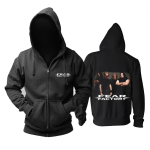 Hoodie Fear Factory Metal Band Black Pullover Idolstore - Merchandise and Collectibles Merchandise, Toys and Collectibles 2