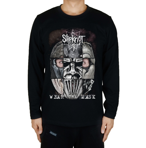 Uforenelig Indigenous Observation T-shirt Slipknot Wear The Mask - Idolstore - Merchandise And Collectibles
