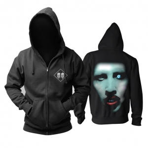 Hoodie Marilyn Manson Blue Eye Pullover Idolstore - Merchandise and Collectibles Merchandise, Toys and Collectibles 2