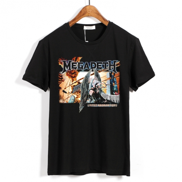 psykologi Sportsmand Pris T-shirt Megadeth United Abominations - IdolStore
