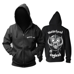 Hoodie Motorhead England Black Pullover Idolstore - Merchandise and Collectibles Merchandise, Toys and Collectibles 2