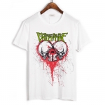 Collectibles T-Shirt Bullet For My Valentine Skulls Logo White