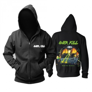 Hoodie Overkill Thrash Metal Pullover Idolstore - Merchandise and Collectibles Merchandise, Toys and Collectibles 2