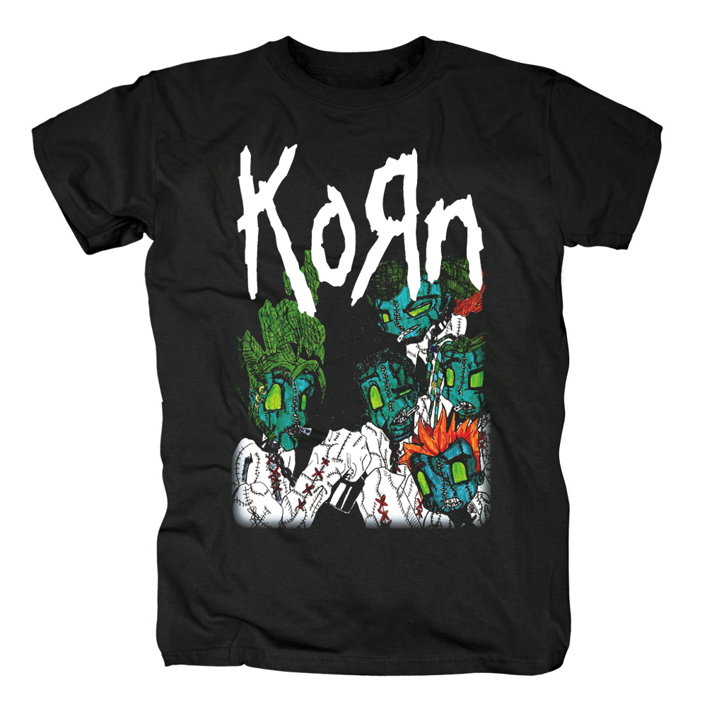 T-shirt Korn Nu Metal - Idolstore - Merchandise And Collectibles