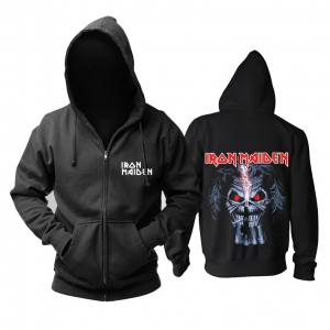 Hoodie Iron Maiden Heavy-Metal Black Pullover Idolstore - Merchandise and Collectibles Merchandise, Toys and Collectibles 2