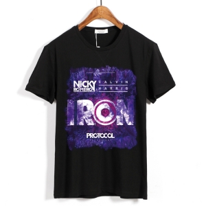 Merch T-Shirt Nicky Romero Calvin Harris Iron