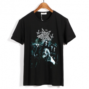 Collectibles T-Shirt Dark Funeral Metal Band Black