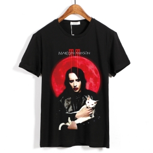 T-shirt Marilyn Manson Blood Moon Idolstore - Merchandise and Collectibles Merchandise, Toys and Collectibles 2