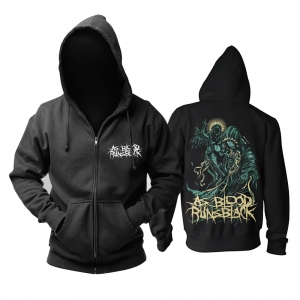 Collectibles Hoodie As Blood Runs Black Crow Child Pullover