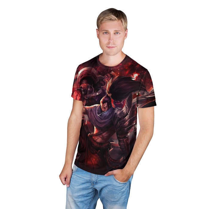 Merchandise T-Shirt Red League Of Legends Tees