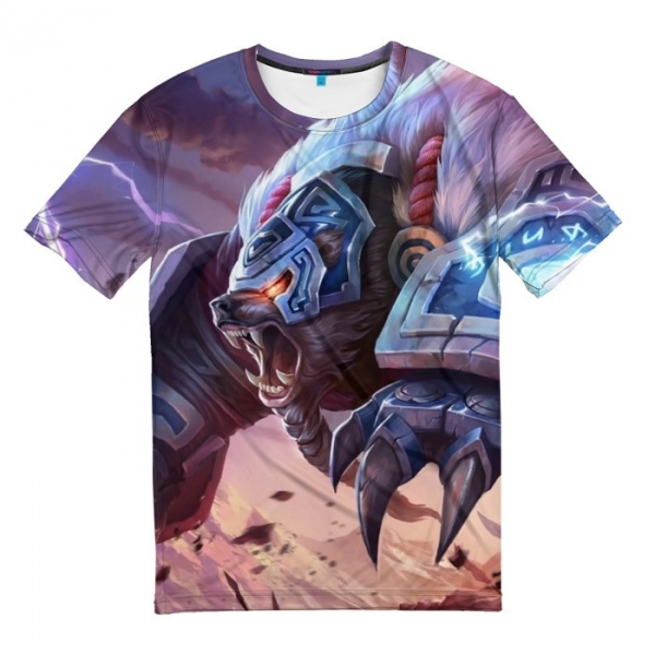 T-shirt Warwick League Of Legends - Idolstore - Merchandise and Collectibles