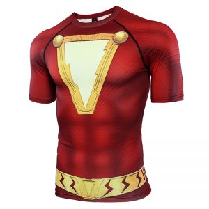 Rashguard Shazam 2019 DCU Compression tees gear Idolstore - Merchandise and Collectibles Merchandise, Toys and Collectibles