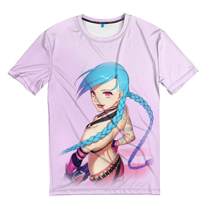 Jinx Arcane League Of Legends Unisex T-Shirt - Bluecatstore Clothing