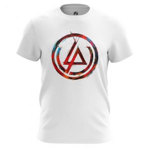 T-shirt Linkin Park logo White Tee Idolstore - Merchandise and Collectibles Merchandise, Toys and Collectibles