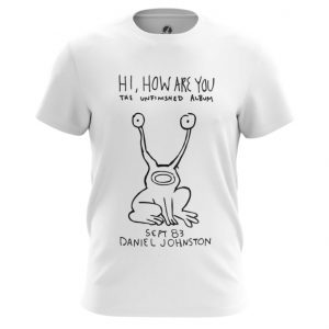 Merchandise T-Shirt Hi How Are You Daniel Johnston