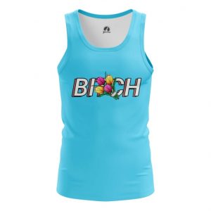 Tank Bi*ch Flowers Humor Tee Vest Idolstore - Merchandise and Collectibles Merchandise, Toys and Collectibles 2