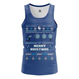 Tank Merry Kristmas Game tee Singlet Vest Idolstore - Merchandise and Collectibles Merchandise, Toys and Collectibles 2