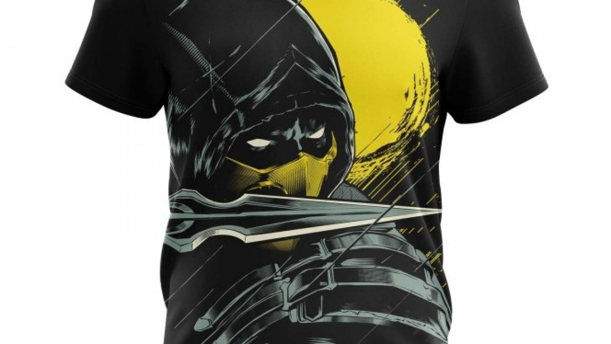 scorpion mortal kombat shirt