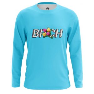 Long sleeve Bi*ch Flowers Humor Tee Idolstore - Merchandise and Collectibles Merchandise, Toys and Collectibles 2
