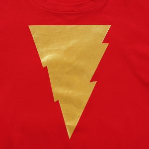 T-shirt Shazam Lightning Logo Golden Movie Idolstore - Merchandise and Collectibles Merchandise, Toys and Collectibles