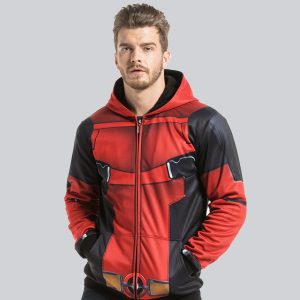 Hoodie Deadpool Costume Inspired Print Edition Idolstore - Merchandise and Collectibles Merchandise, Toys and Collectibles